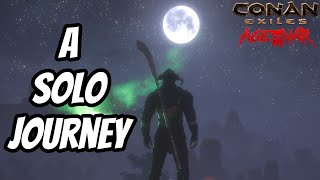 Playing Solo on the MOST ACTIVE PvP Server - Conan Exiles