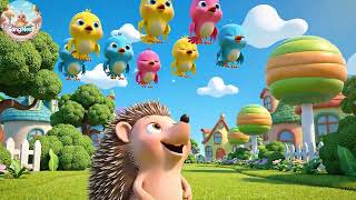 Roll Roll Hedgehog Toy Who Stole My Red Apple 🦔🍎 | Nursery Rhymes for Kids | Baby Songs