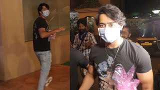 Handsome Shaheer Sheikh Arrivies To Attend Ekta Kapoor Sons 2nd Birthday Party 2021