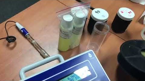 TPS 90FLT ORP Redox Calibration