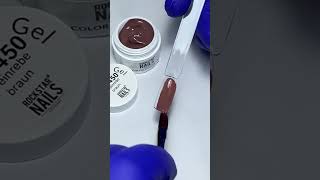 Video: UV / LED Color Gel - weinrebe braun - Art. 80450
