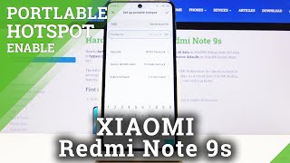 How to Activate Portable Hotspot in XIAOMI Redmi Note 9s – Share Internet