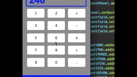 How to create a Calculator Part 3 (Java Programming Development)