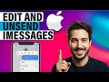 How to Edit and Unsend iMessages on iPhone