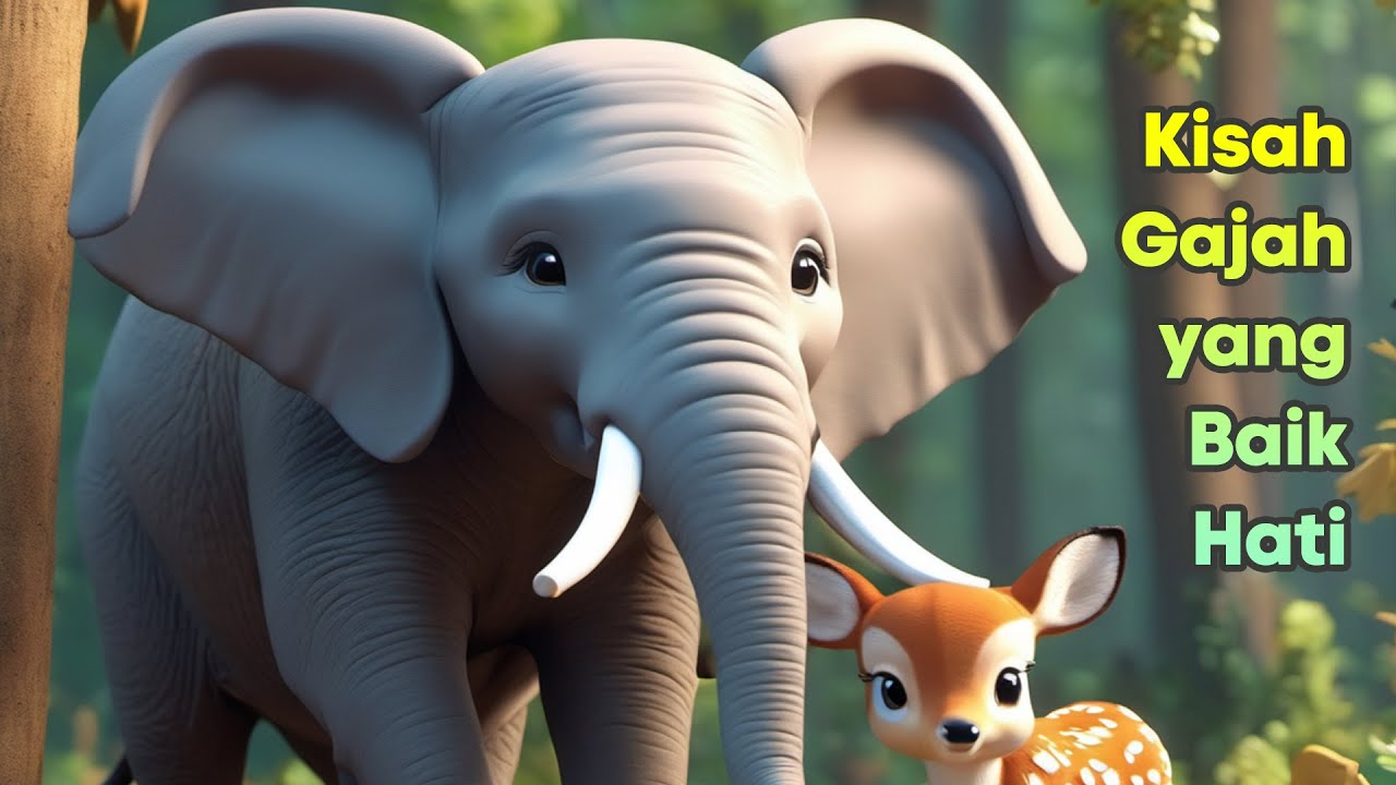 Kisah Gajah yang Baik Hati | dongenganak | ceritabersuara | ceritaanak | ceritafabel