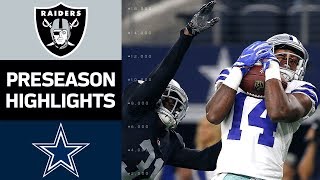 The oakland raiders face off against dallas cowboys during week 3 of
2017 nfl preseason. watch live preseason games with game pass:
https://www.n...