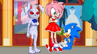 SONIC & AMY JUST LOVED - Sonic Married Amy. Not Vanny | Sonic Movie 2 Stories