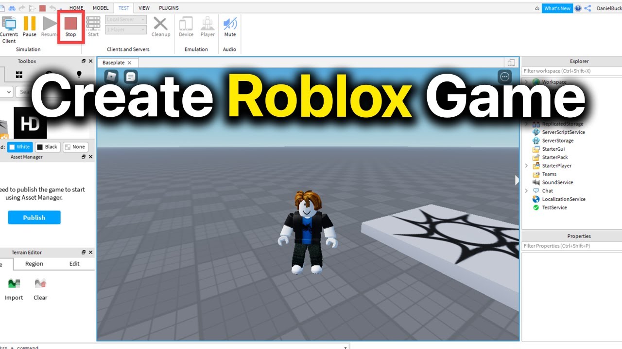 How To Make A Game In Roblox Beginner S Tutorial 2026 YouTube 