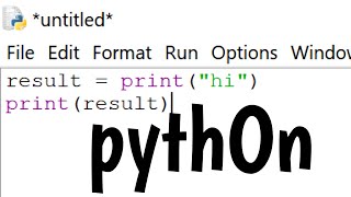 what is none in python
