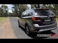 2015 Fiat Freemont Crossroad V6 0-100km/h & engine sound