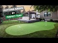 Perfect Turf 3-Hole Putting Green Review | Gazebo &amp; Artificial Turf Putt Putt Backyard in Michigan!