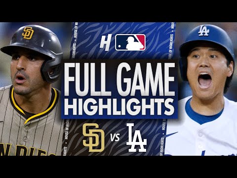San Diego Padres vs Los Angeles Dodgers - FULL GAME HIGHLIGHTS | August 15, 2025 MLB Season