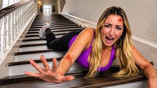 I FELL DOWN THE STAIRS...(HELP) I FELL DOWN THE STAIRS...(HELP)