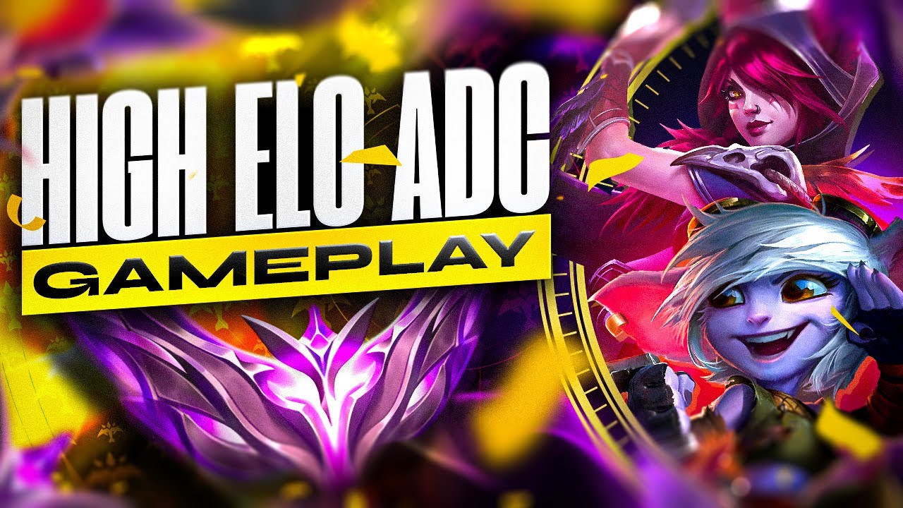 High Elo ADC Gameplay - ADC Master Grind #6