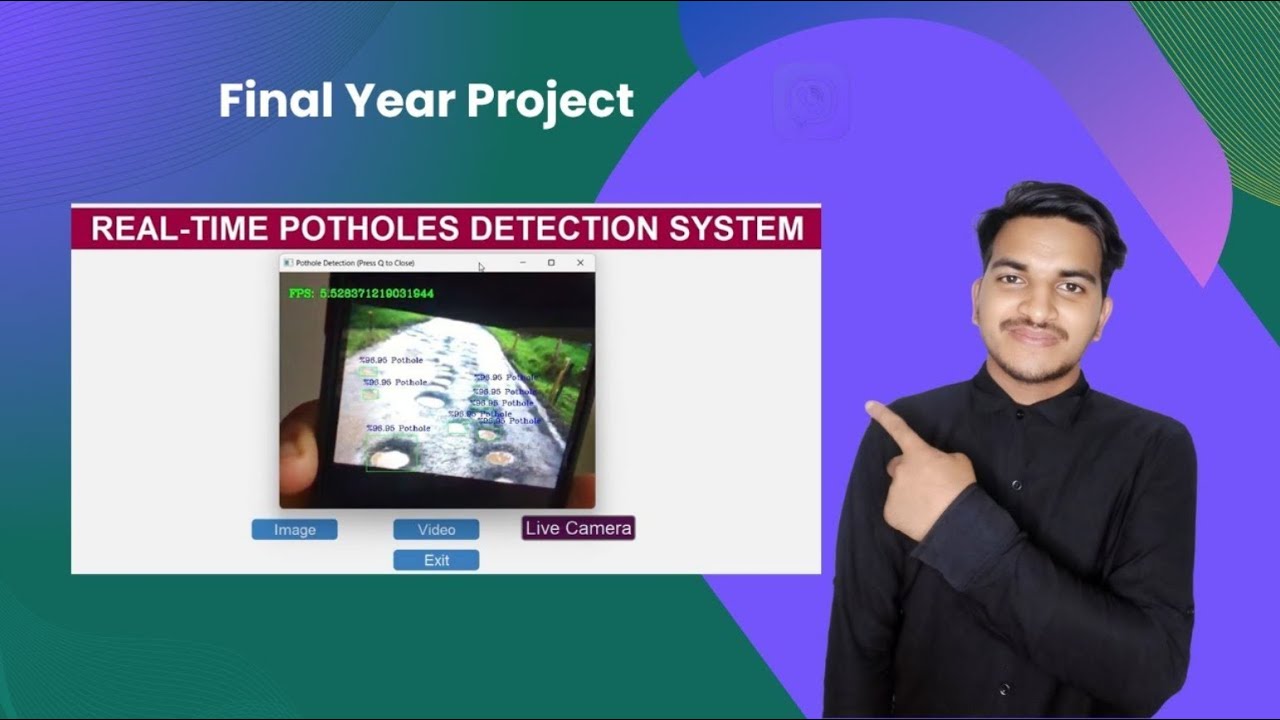 Real Time Pothole Detection Using YOLOv4 | Deep Learning with Python ...