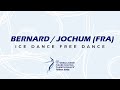 Eva bernard  tom jochum fra  ice dance free dance  isu wj championships 2022  tallinn 