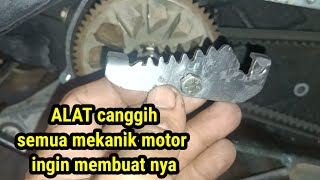 CARA MEMBUAT ALAT BUKA GEAR CVT MOTOR