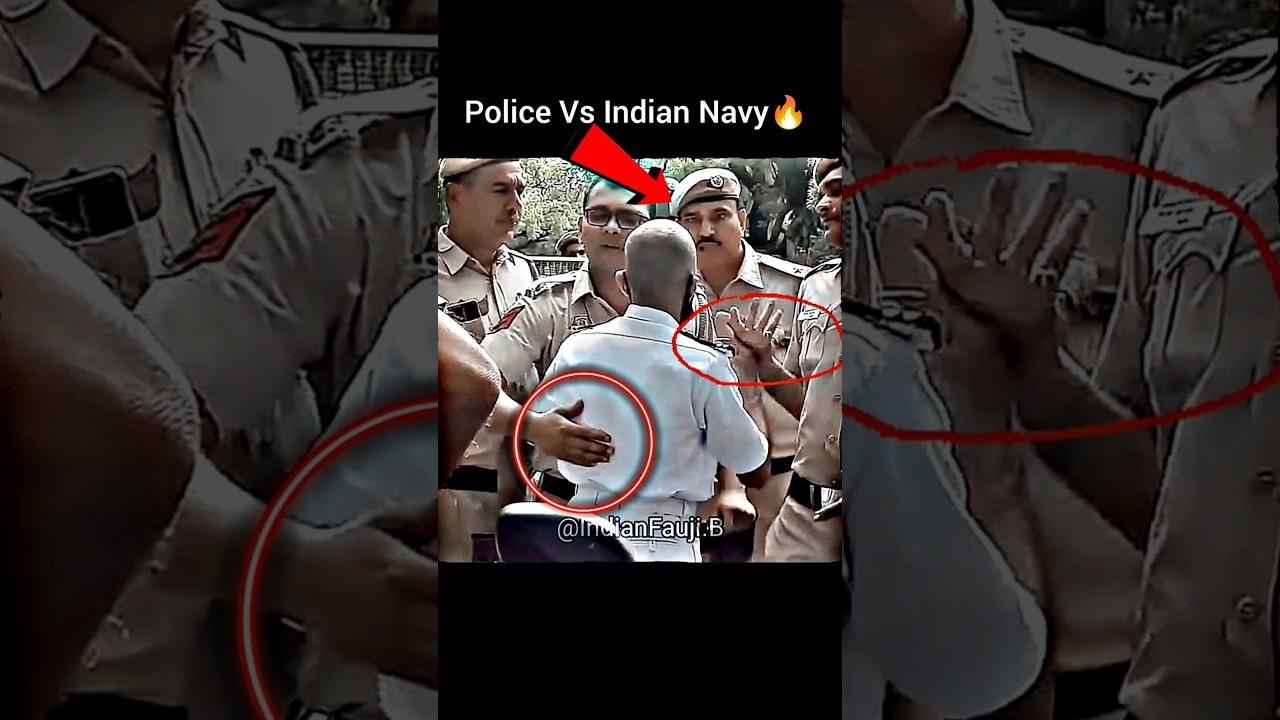 Police Vs Indian Navy🔥☠️🚨 