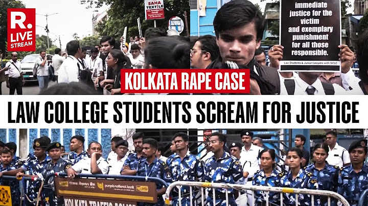 Kolkata Rape Case LIVE: Law College Students Hold Major Protests, Demand Justice For Victim