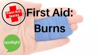 First Aid: Burns | practice English with Spotlight