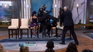 Dr. Drew Tests Out Some Superhero Gear