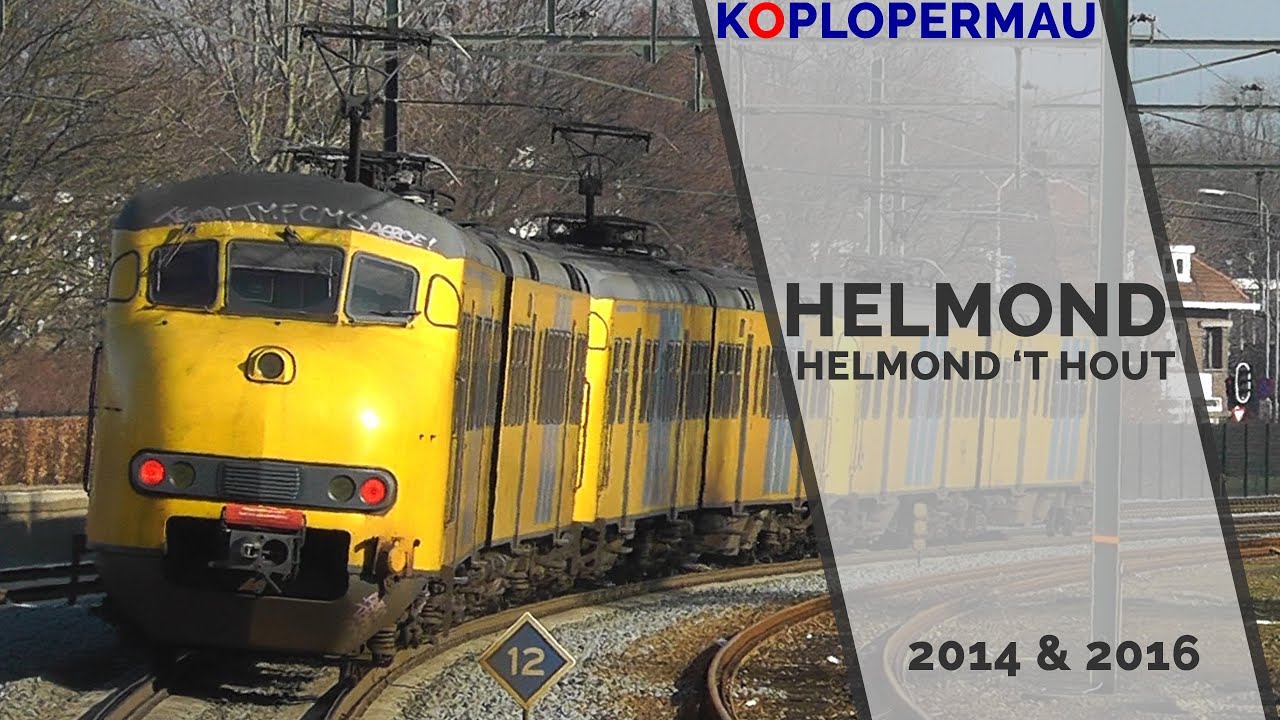 Back in Time: Treinen op station Helmond en Helmond 't Hout in 2014 en 2016!