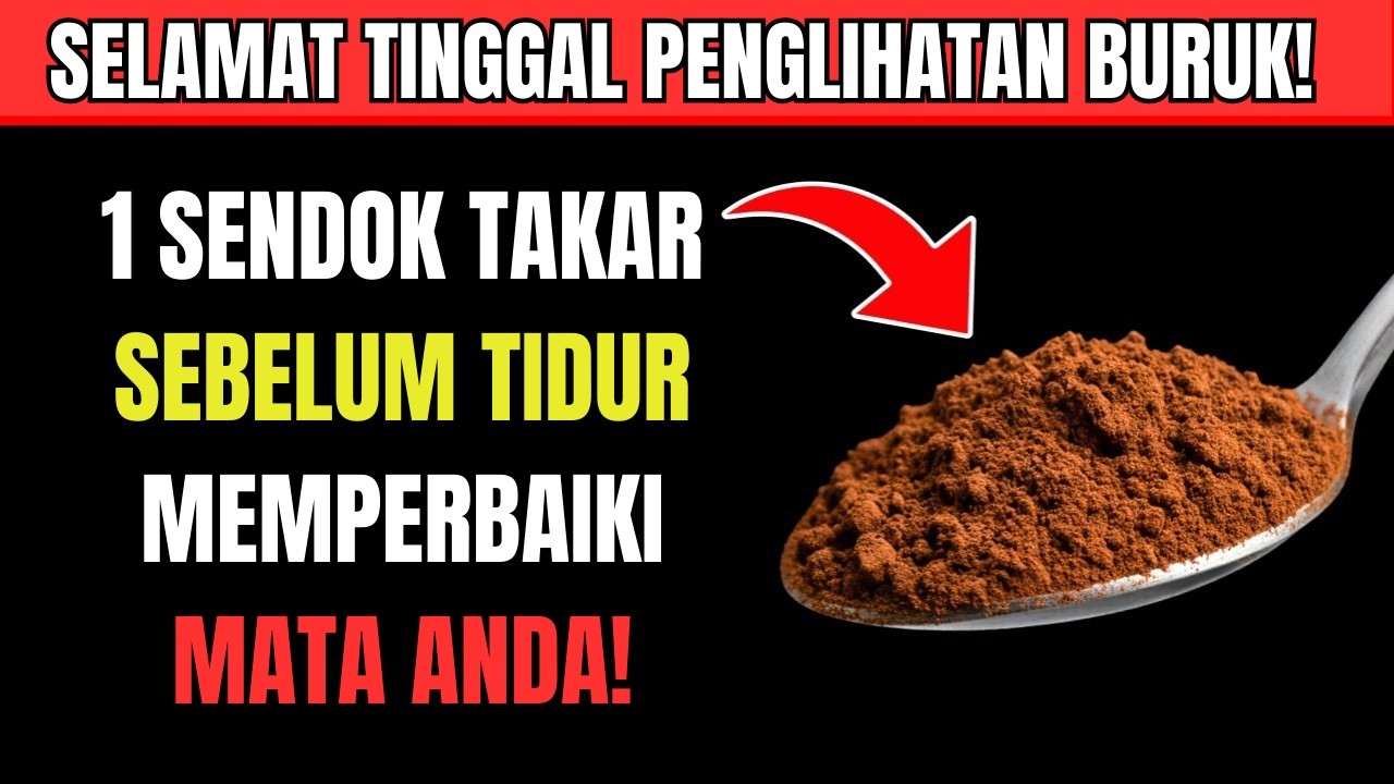 Usia di atas 60? Konsumsi INI sebelum tidur dan BANGUN dengan penglihatan yang lebih tajam!