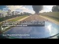 Truck’s dashcam video shows jet crashing on busy Florida highway before big explosion