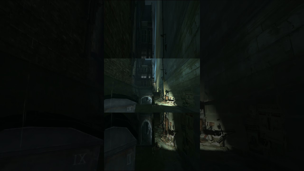 1 Minute of Dishonored | Escaping from High Overseer's Office 