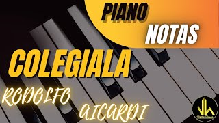 Colegiala - Notas En Piano - Biblioteca De Paruras
