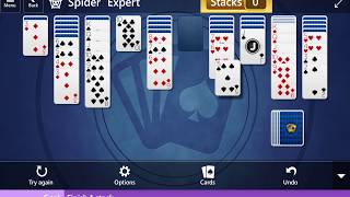 Microsoft Solitaire Collection: Spider - Expert - May 24, 2017