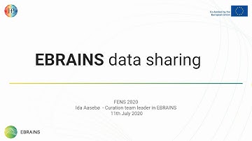EBRAINS Data Sharing