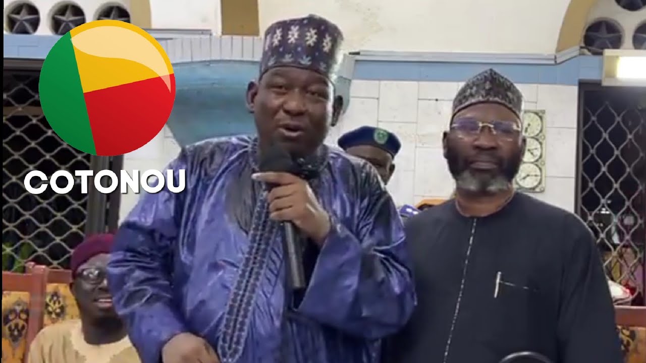 Wa'azi daga ƙasar Cotonou Shiekh Haruna Gombe tare da Alaramma Ahmad Sulaiman