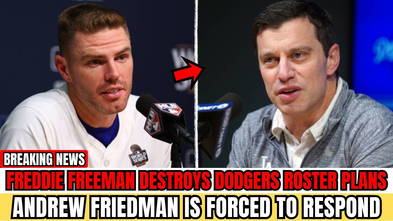 BREAKING Freddie Freeman FORCES the Dodgers Into a $185M Decision and Nobody Saw This Coming