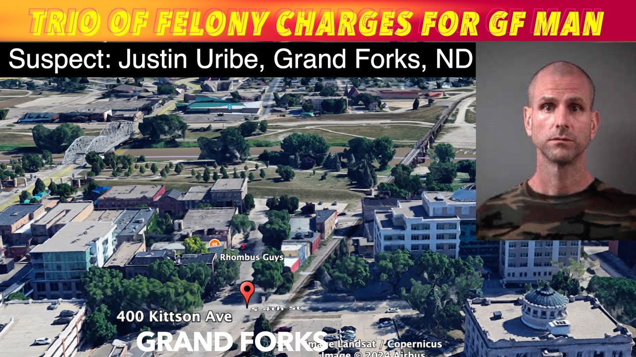 Grand Forks Man Facing Trio Of Felony Charges Involving Officer - YouTube