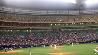 ヤクルト対中日 0723 チャンステーマ3→山田タイムリー→東京音頭