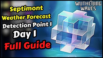 Septimont Weather Forecast Detection Point 1 | Wuthering Waves 2.7