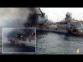 Прямое попадание: "Нептуны" уничтожили "Москву" изнутри