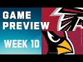 Atlanta Falcons vs. Arizona Cardinals | 2023 Week 10 Game Preview