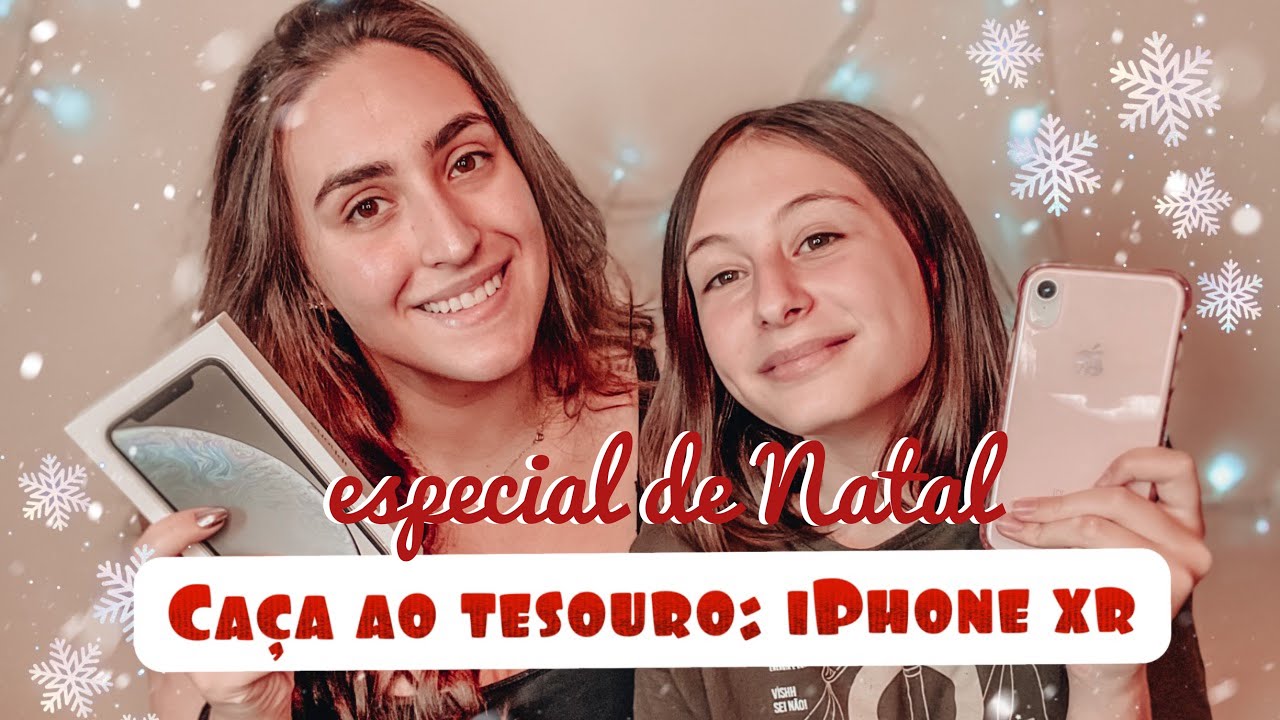 VLOGMAS #1: surpreendendo minha irmã com um iPhone XR!!