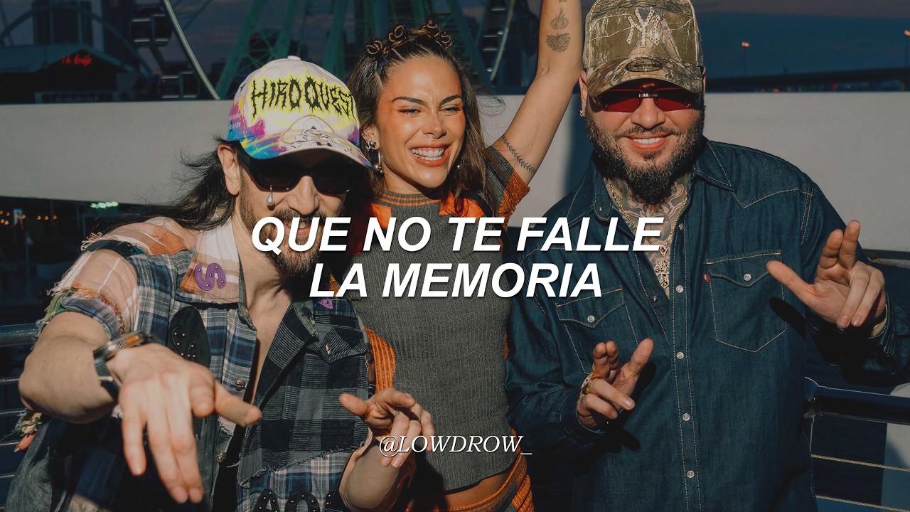 Farruko, Greeicy, Steve Aoki - YAPAQUE (Letra) || que no te falle la memoria