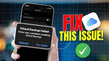 How to Fix “There Was a Problem Enabling iCloud Backup” on iPhone | iCloud Backup Failed
