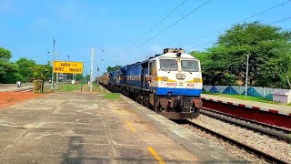 Fastest Departure Diesel Trains Action From Malout Railway Station Indian Railways