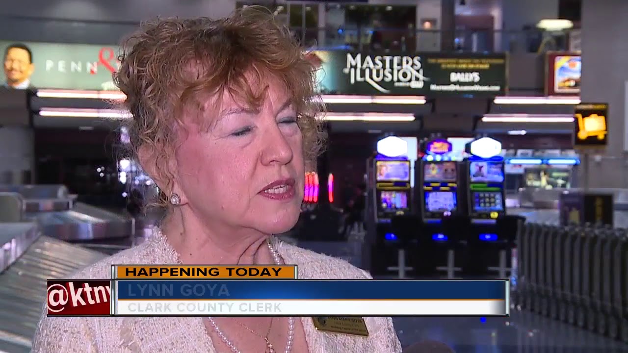 Pop-up marriage license bureau opens in Las Vegas airport