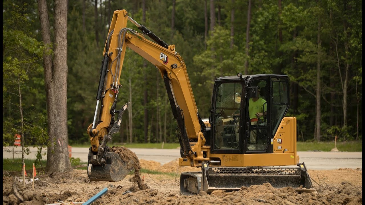 New 306 Cr Is Cat S First 6 Ton Excavator Youtube