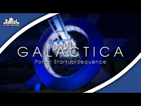 Galactica Portal Start-up Sequence - Planet Coaster Recreation - [Incomplete]