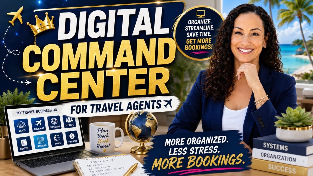 Digital Command Center for Travel Agents 🖥️✈️