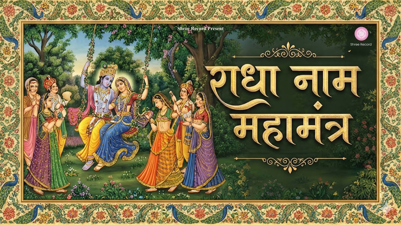 राधा नाम महामंत्र जप  | प्रेमनान्द महाराज जी | SHREE RECORD