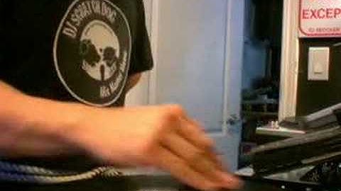 1 hand faderless scratch (Masta Hanksta)