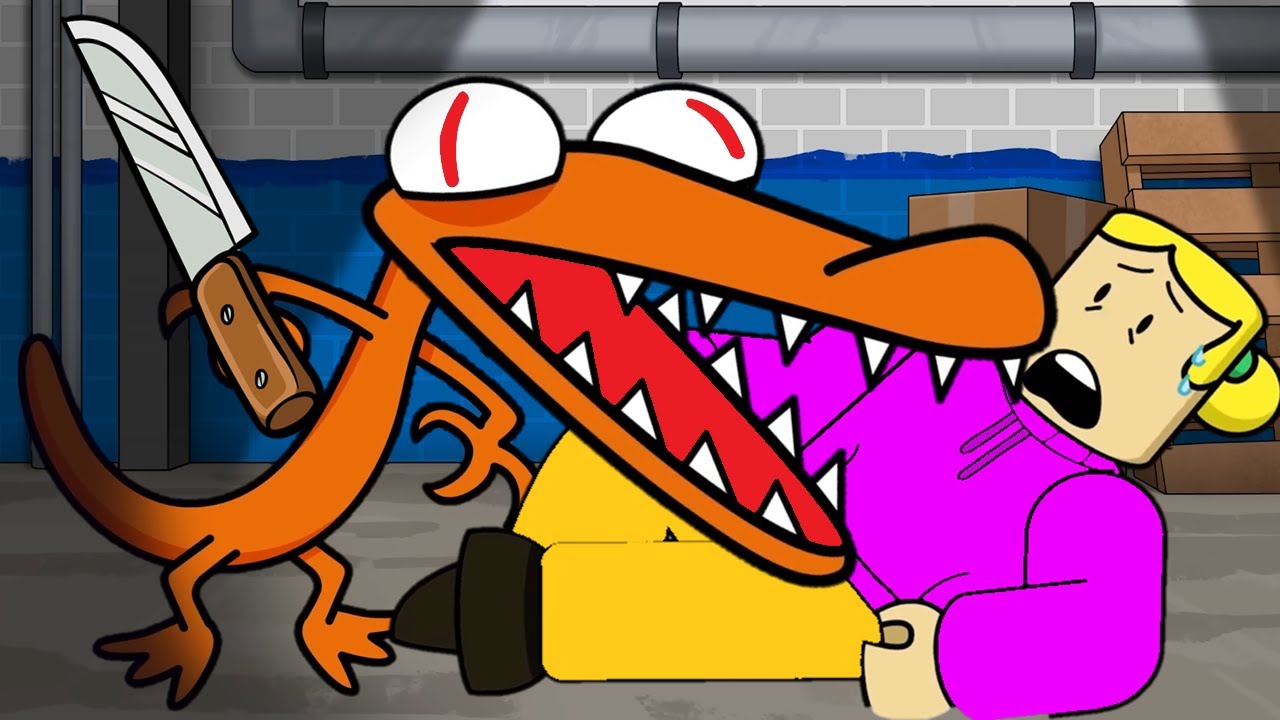 RED x ORANGE SAD BACK STORY  Rainbow Friends Animation 